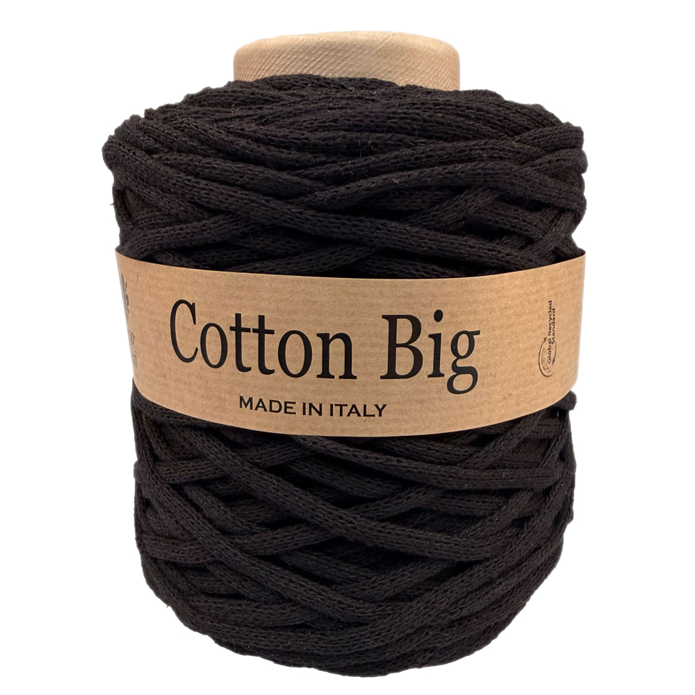 borgo de' pazzi cotton big - black (810) - 500gr (140mt) | 1pc