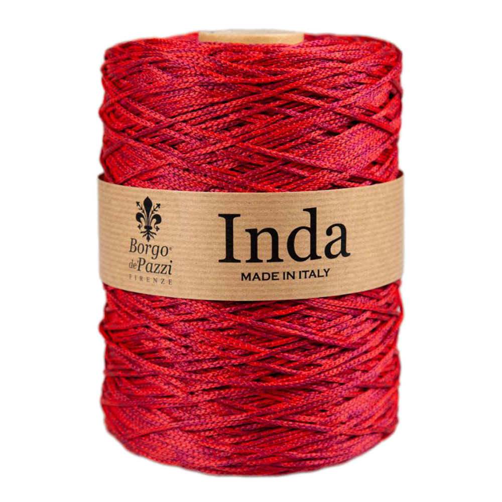 borgo de' pazzi inda - garnet red melange (16) - 500gr (570mt) | 1pc