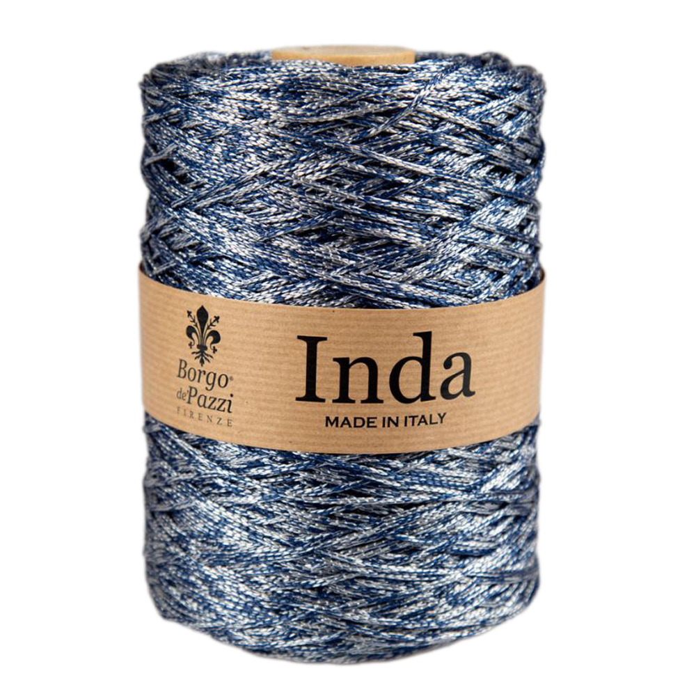 borgo de' pazzi inda - denim melange (13) - 500gr (570mt) | 1pc