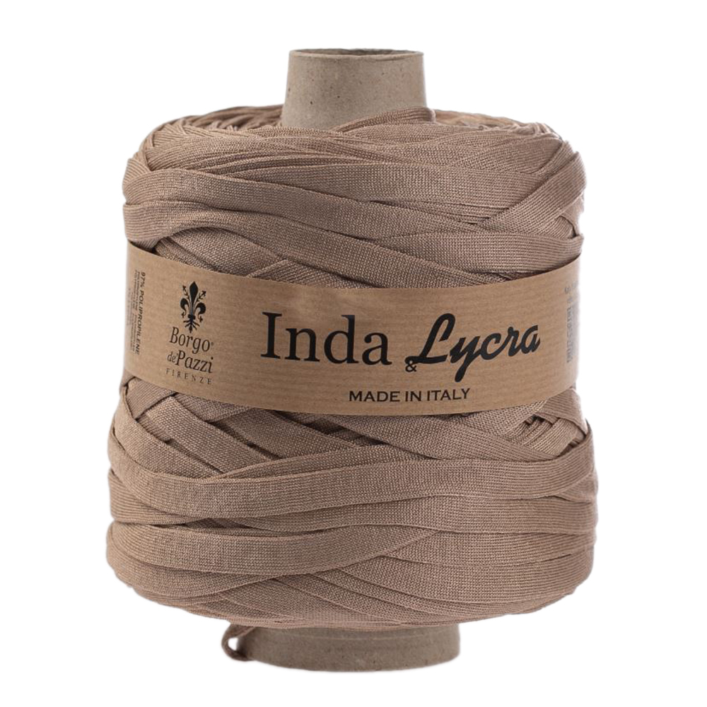 borgo de' pazzi inda lycra - beige (03) - 500gr (110mt) | 1pc