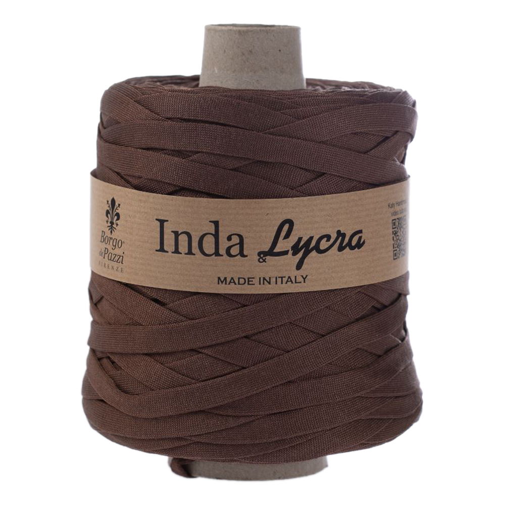 borgo de' pazzi inda lycra - brown (27) - 500gr (110mt) | 1pc