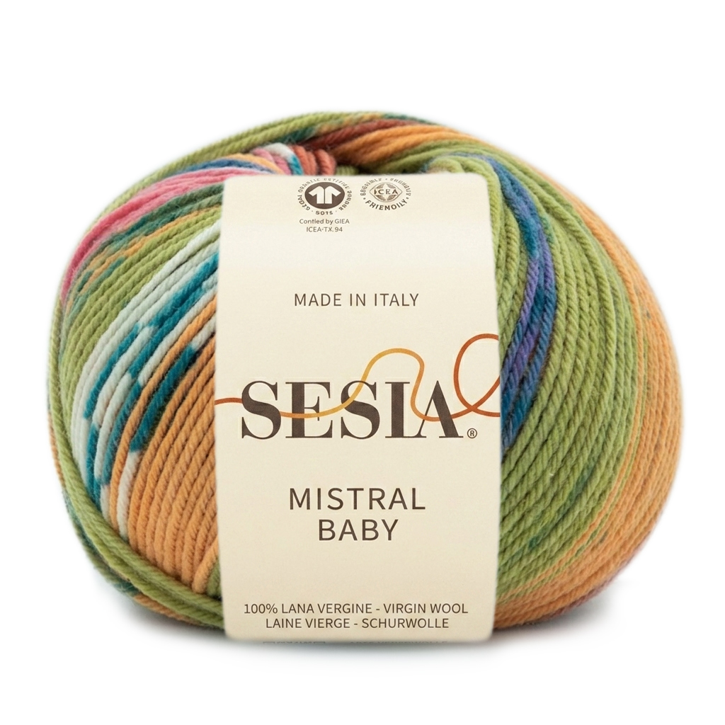 sesia mistral baby - jungle (4607) - 50gr (175mt) | 1pc