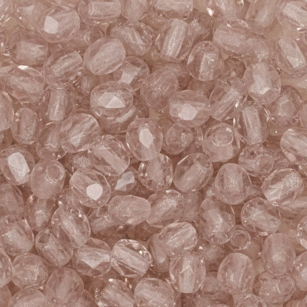 böhmische glasschliffperlen light amethyst 4mm | 50st