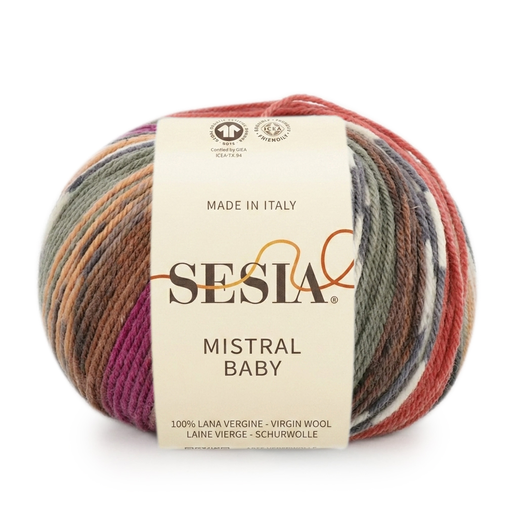 sesia mistral baby - foliage (4890) - 50gr (175mt) | 1pc