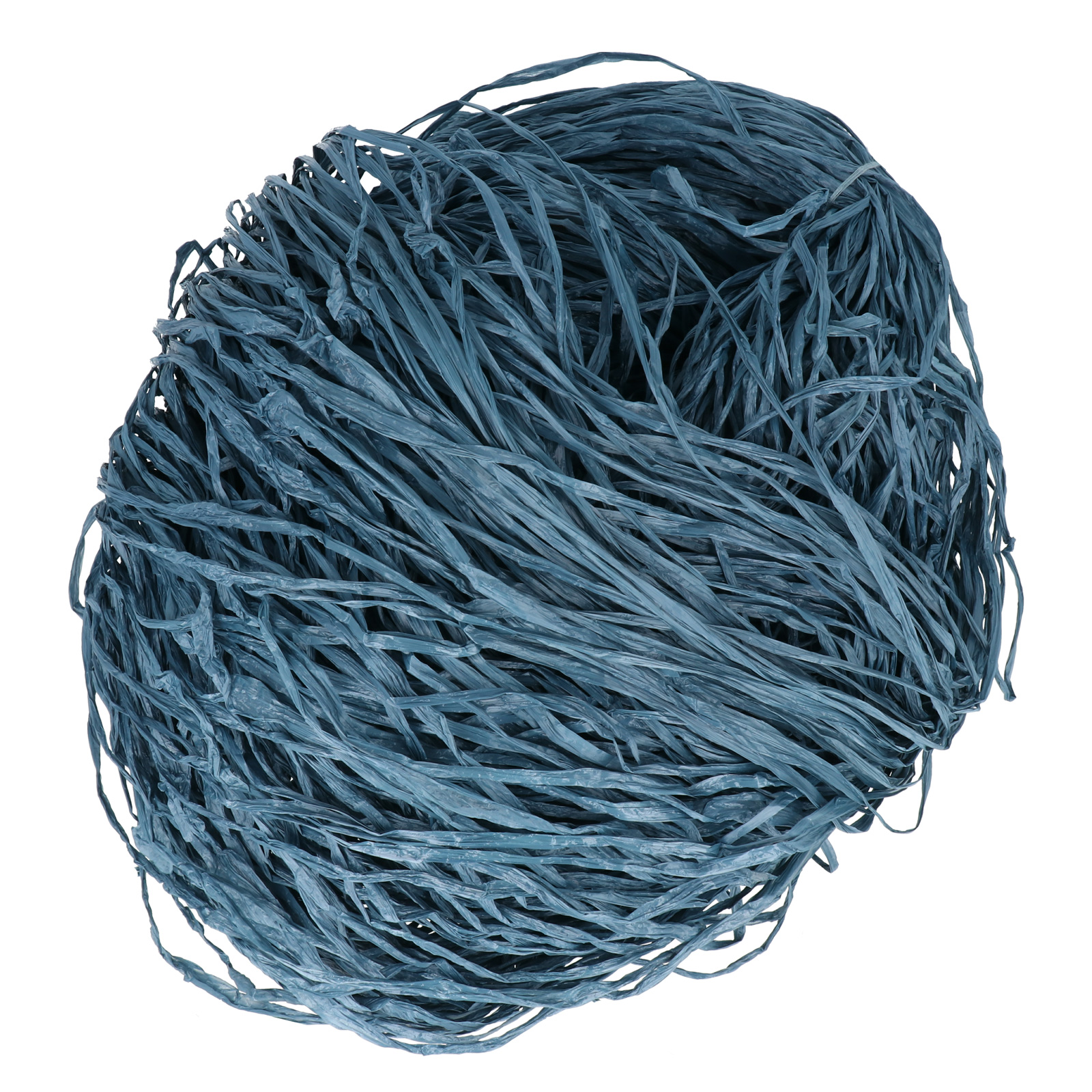 viscose raffia hobbybag - semi-matte avio blue 250gr | 1pc