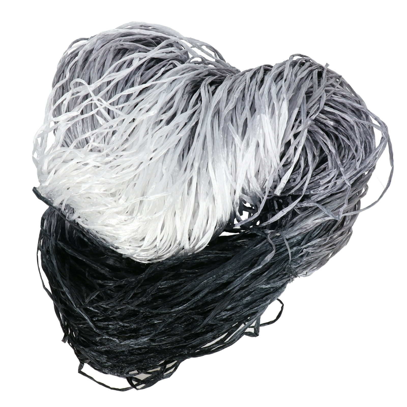 viscose raffia hobbybag - glossy alaska 250gr | 1pc