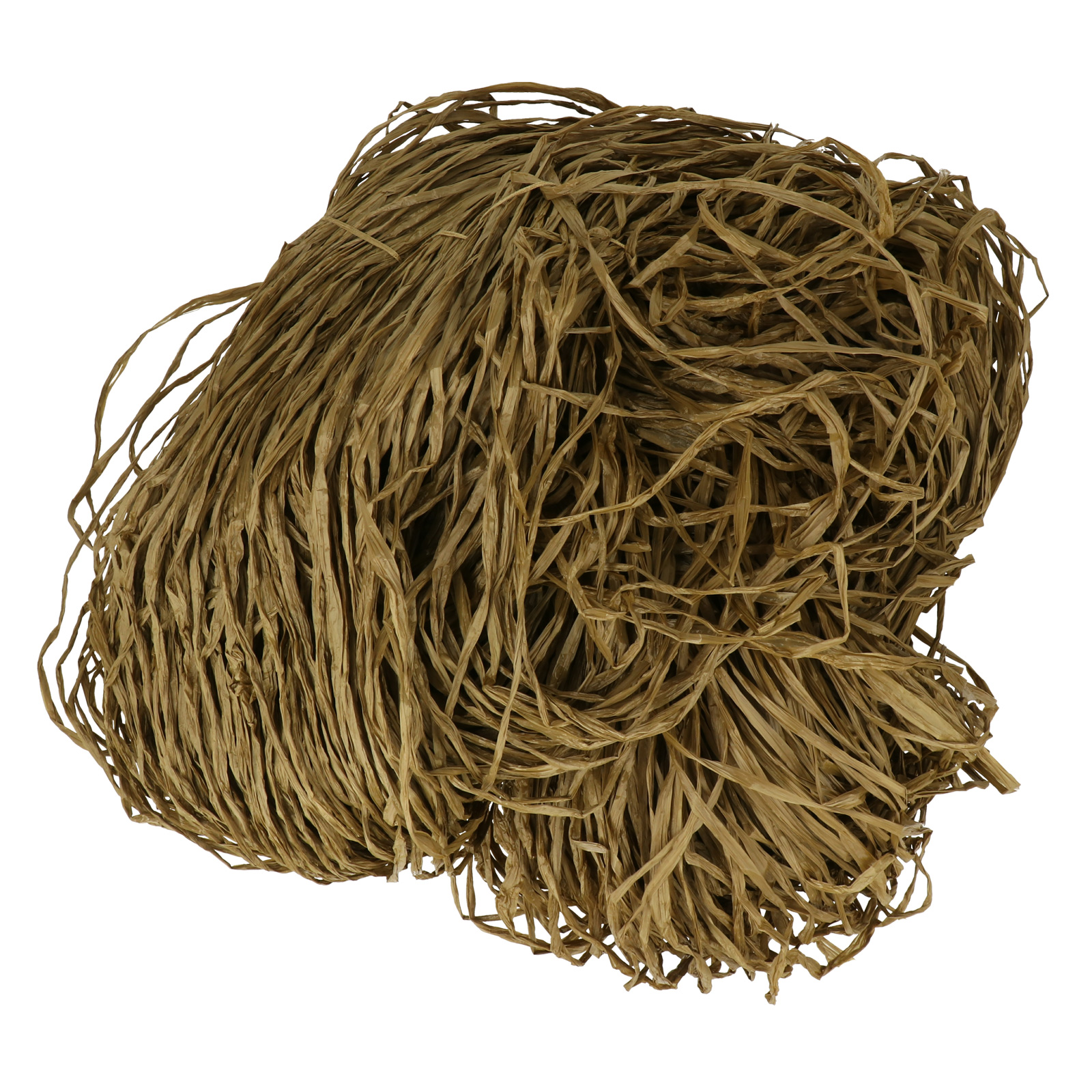 viscose raffia hobbybag - semi-matte olive green 250gr | 1pc