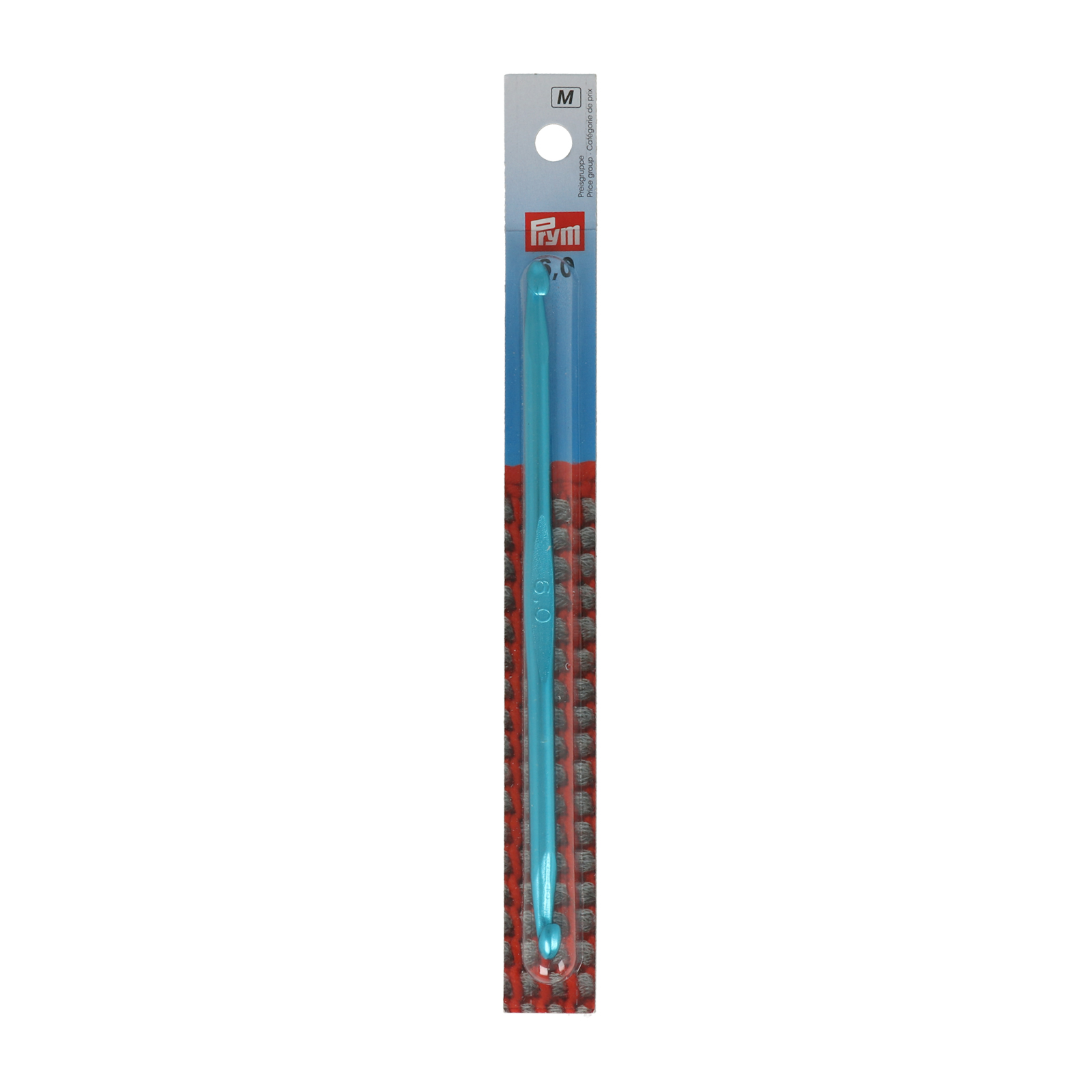 prym tunisian crochet hook double-ended 6mm - 15cm | 1pc