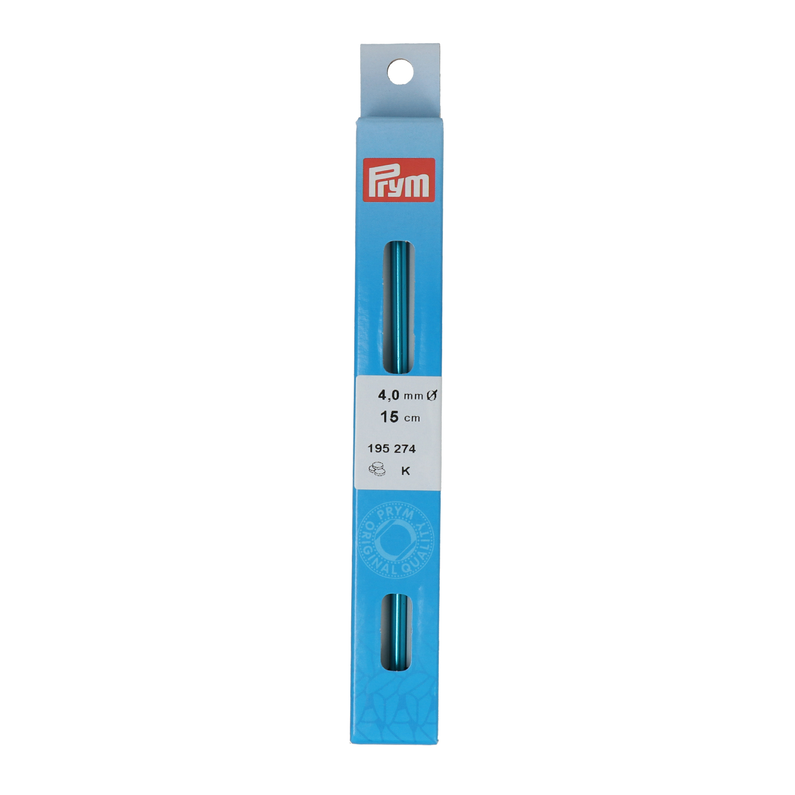 prym tunisian crochet hook double-ended 4mm - 15cm | 1pc