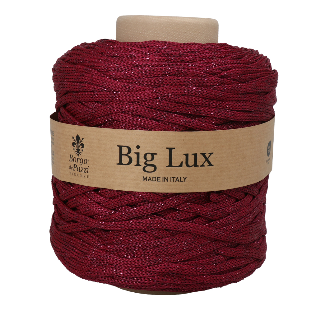 borgo de' pazzi inda big lux - bordeaux/pink (6) - 525gr (165mt) | 1pc