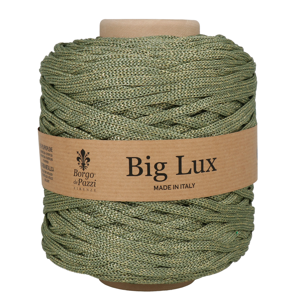 borgo de' pazzi inda big lux - green/gold (36) - 525gr (165mt) | 1pc