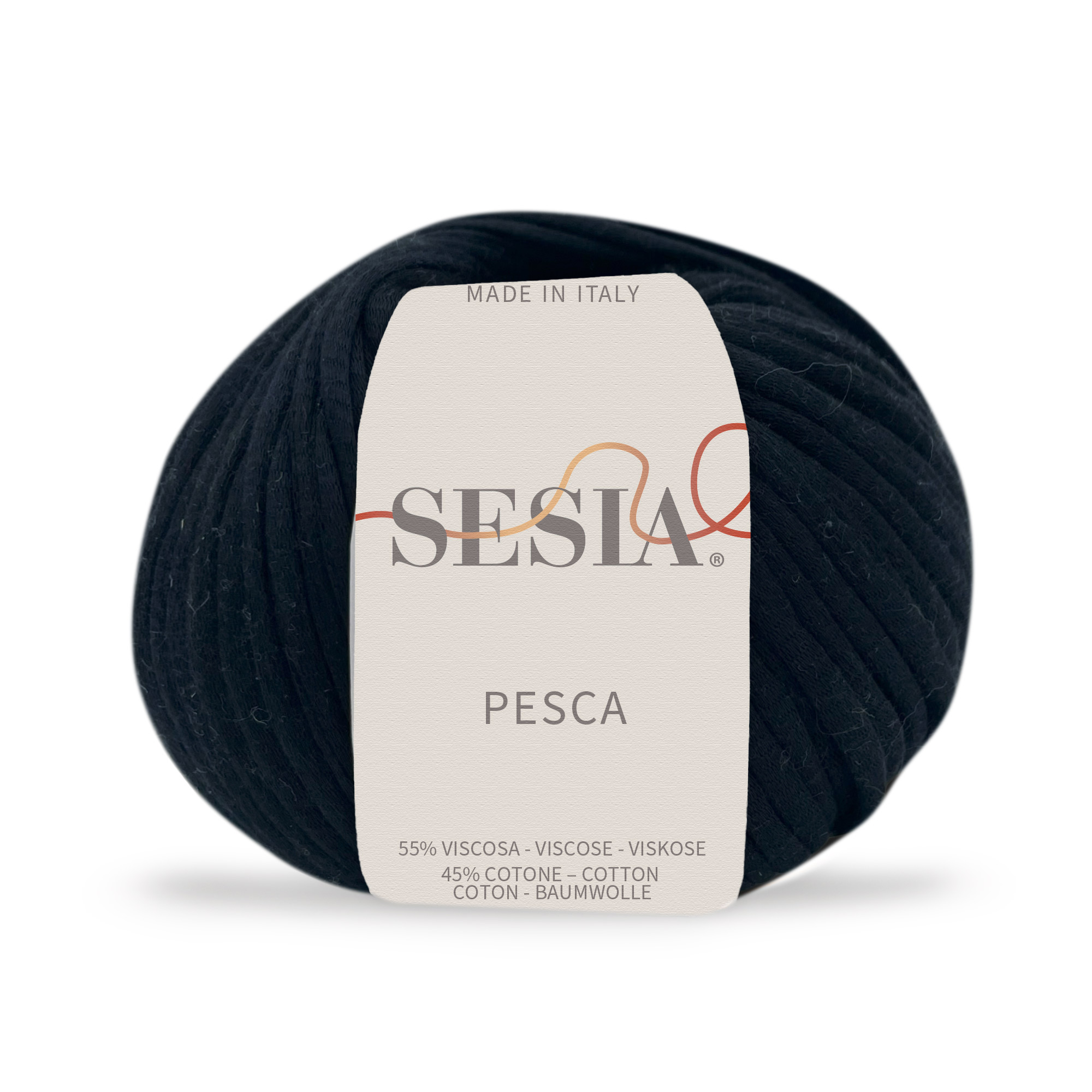 sesia pesca - schwarz (67) - 100gr (120mt) | 1st