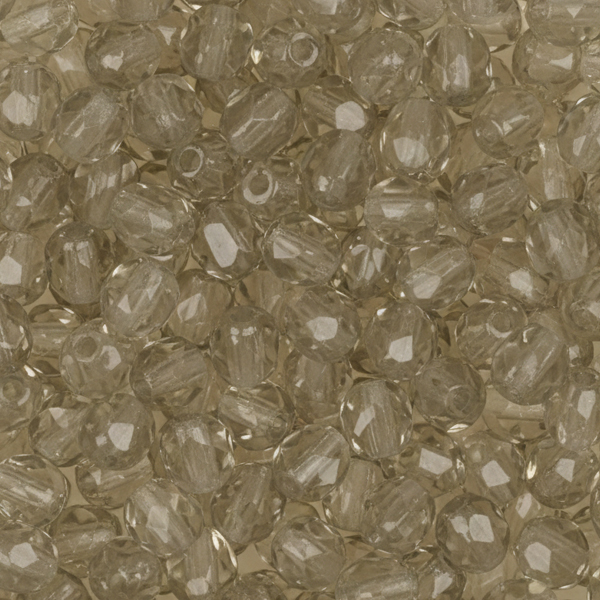 böhmische glasschliffperlen black diamond 4mm | 50st