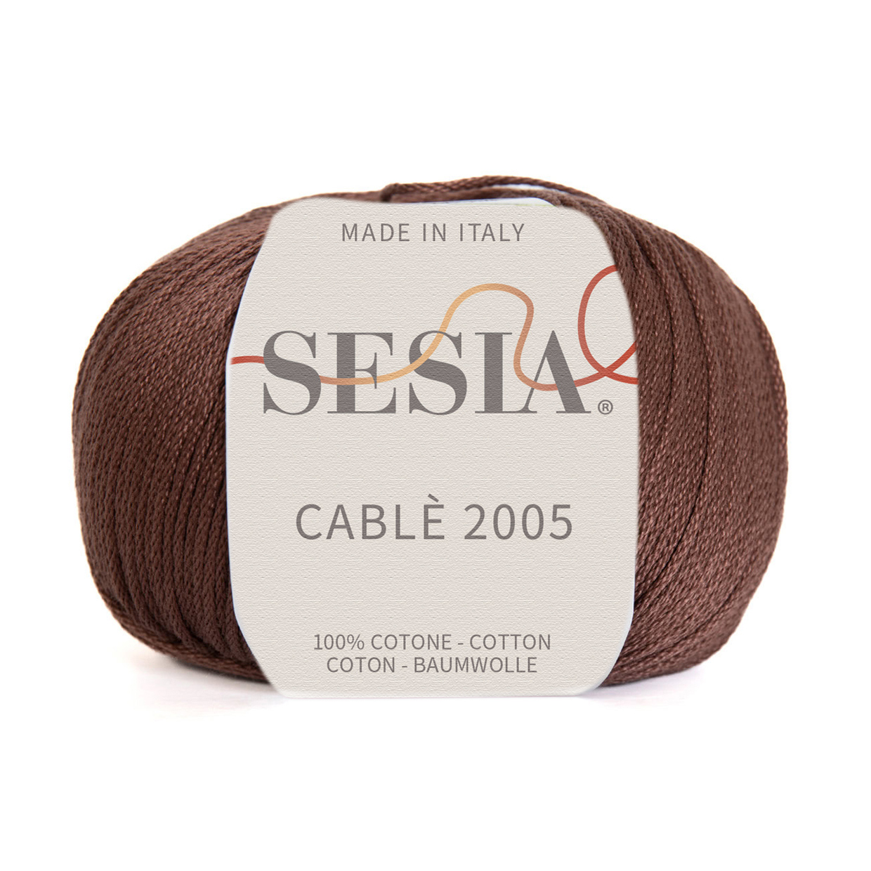 sesia cablè 2005 - chocolate (4841) - 50gr - (135mt) | 1pc