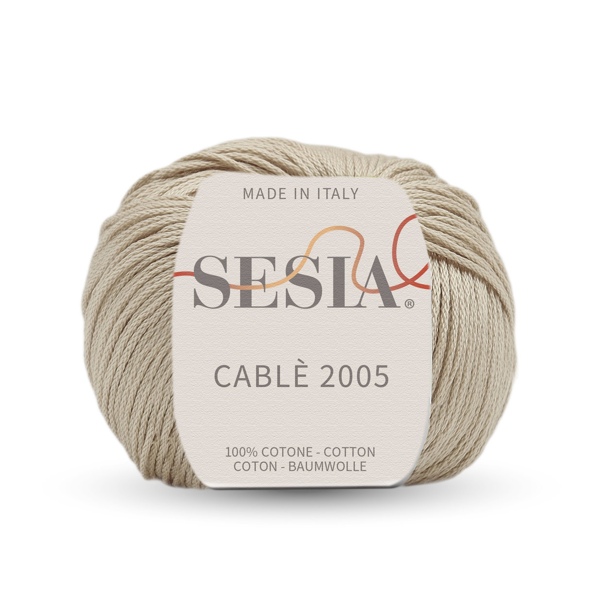 sesia cablè 2005 - light ecru (52) - 50gr - (135mt) | 1pc