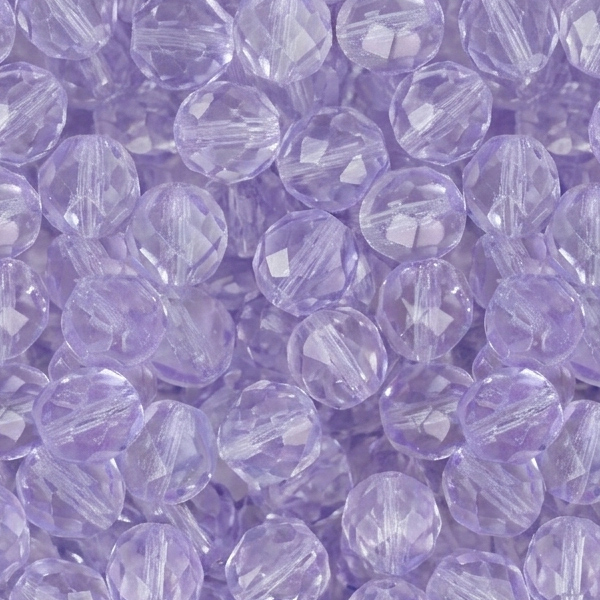 böhmische glasschliffperlen alexandrite 8mm | 25st