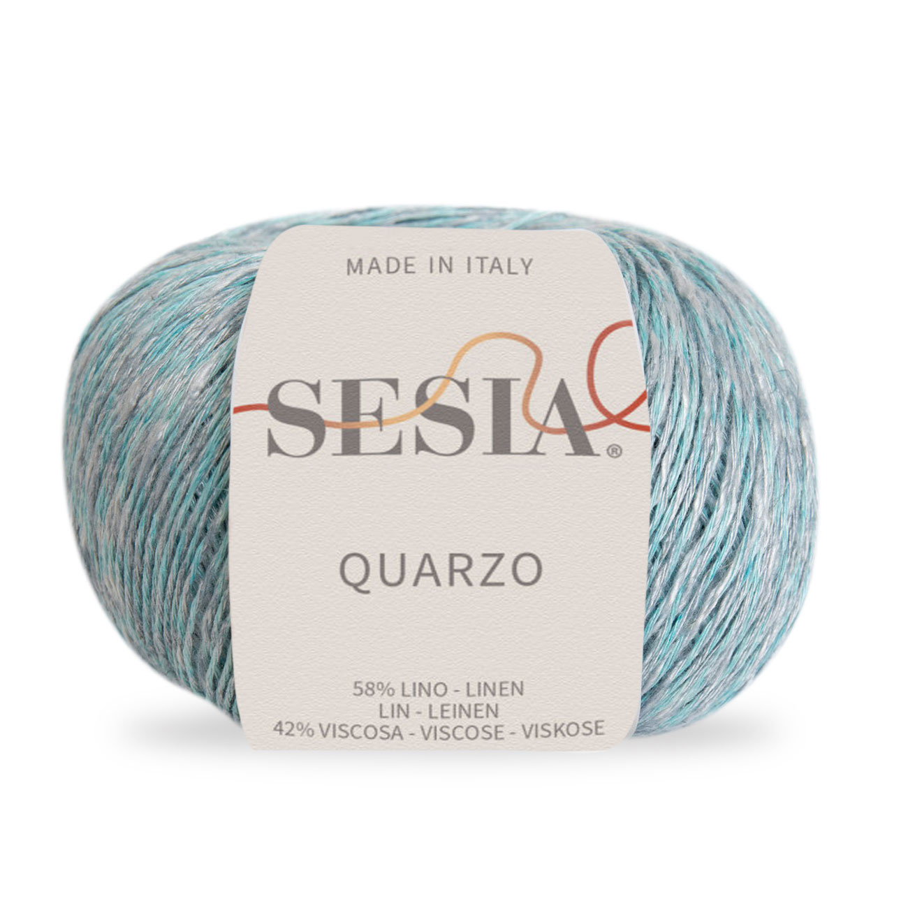 sesia quarzo - helles meer (255) - 50g (160mt) | 1st