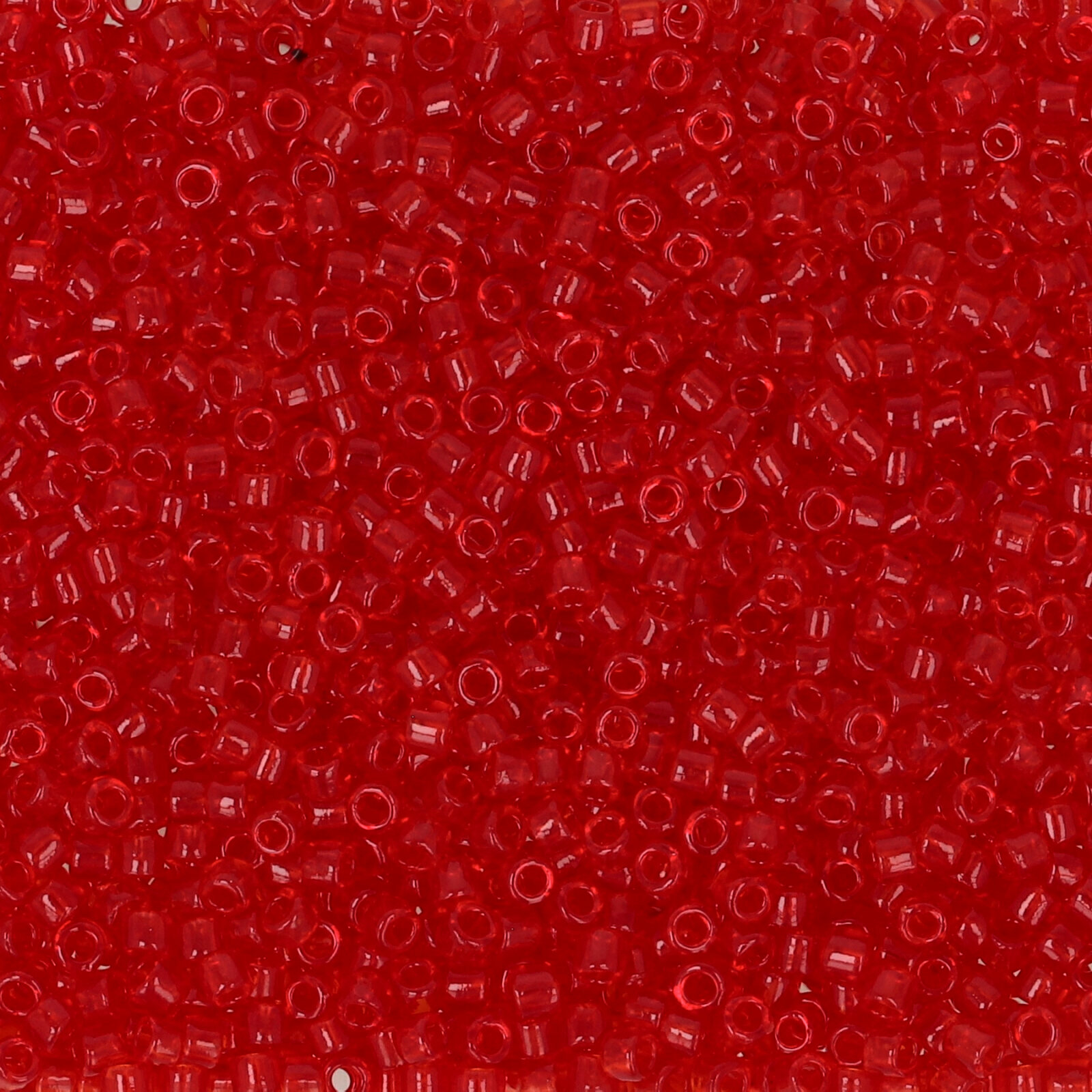 rocaille toho seed beads 15/0 - transparent ruby (5c) | 10gr