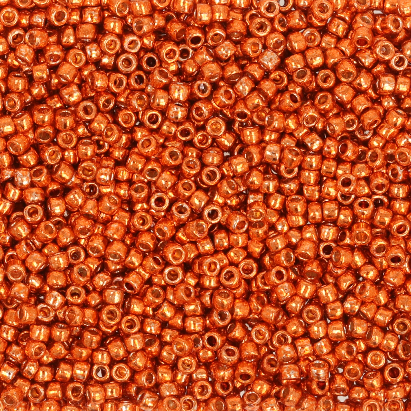rocaille toho seed beads 15/0 - permanet finish galvanized saffron (pf562) | 10gr