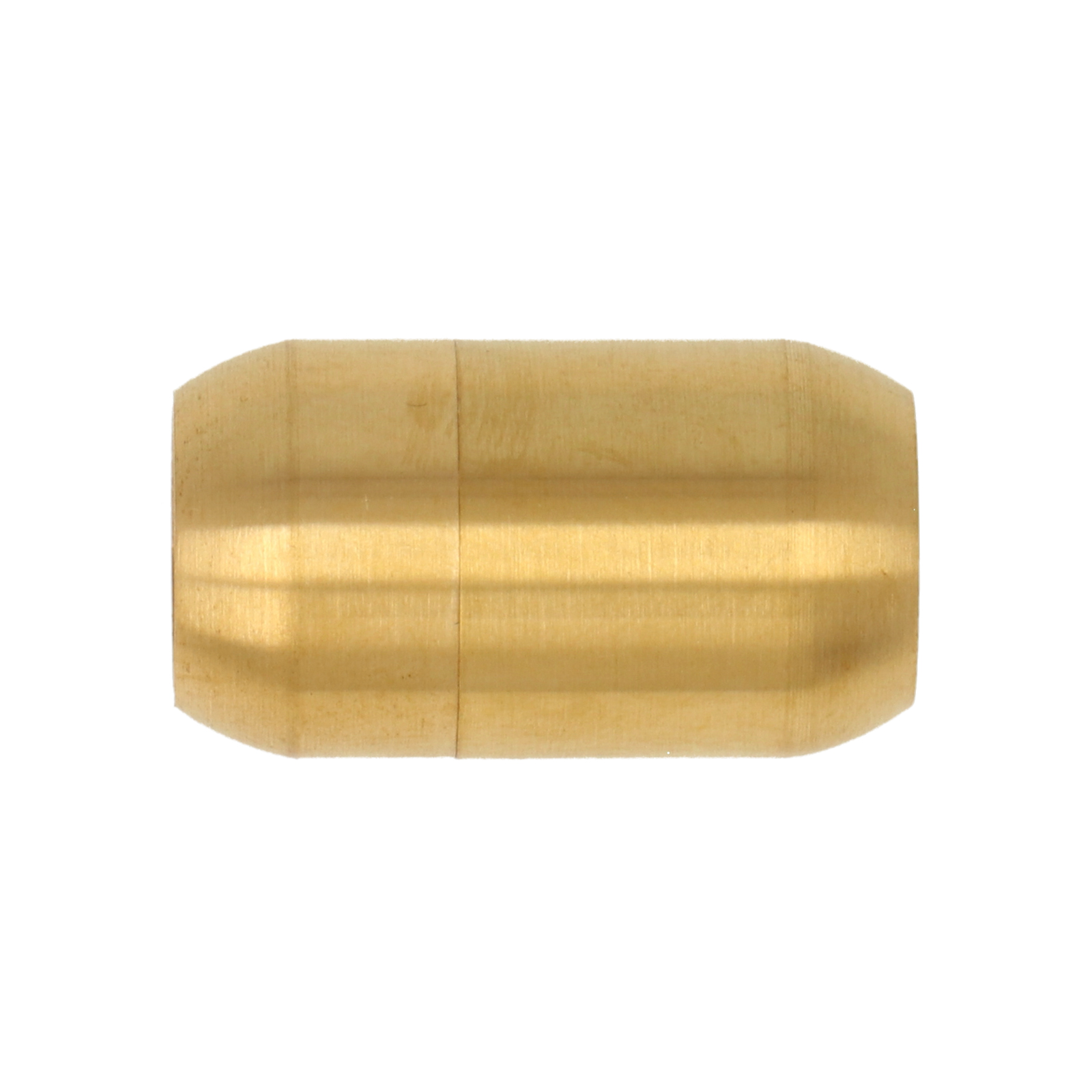 gold plated stainless steel magnetic clasp with ends 20x9mm (width 8mm) | 1pc