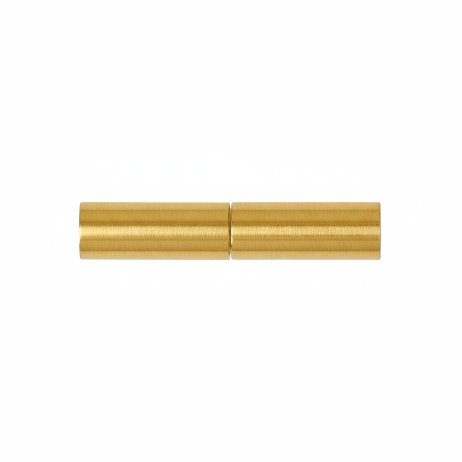 gold plated stainless steel clasp with ends 21x4mm (width 3mm) | 1pc