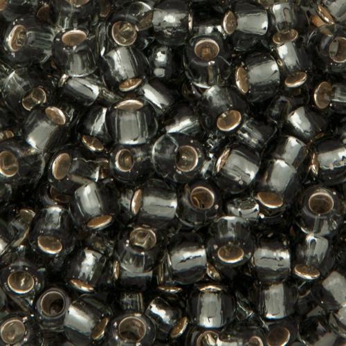 rocaille toho seed beads 6/0 - silver-lined gray (29b) | 10gr