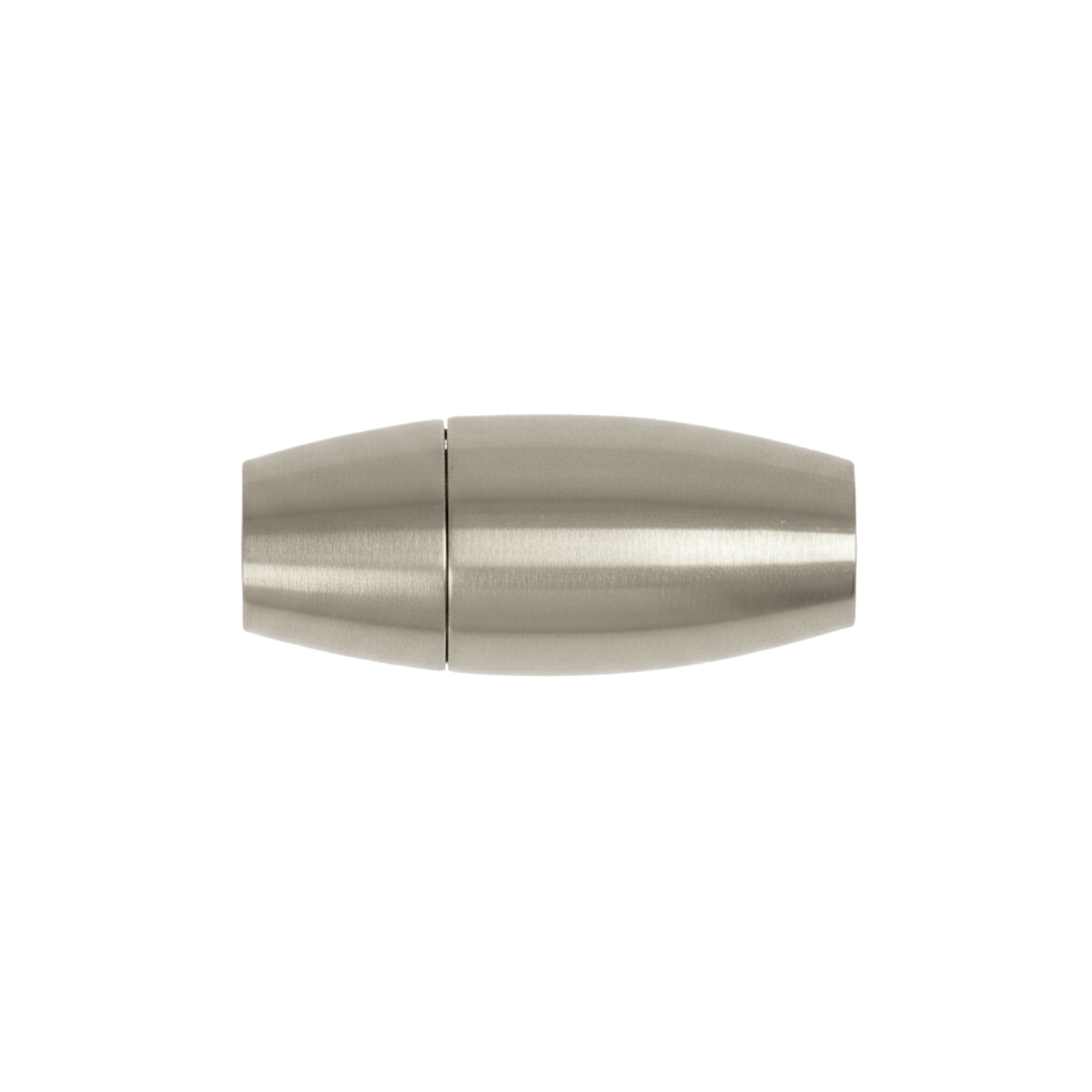 stainless steel magnetic clasp with ends 17x7mm (width 4mm) | 1pc