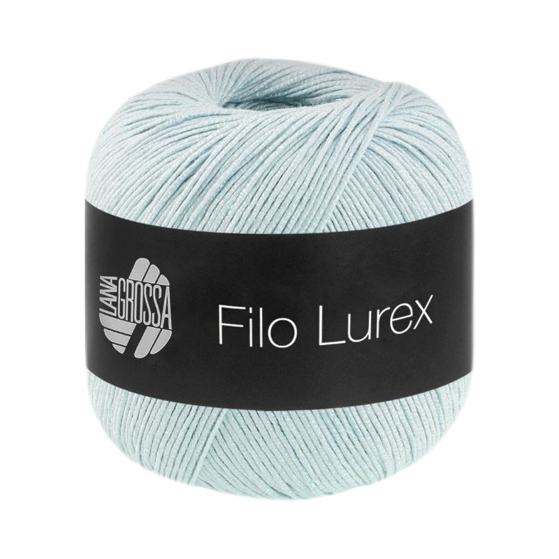 filo lurex lana grossa - ice blue (9) - 50gr (145mt) | 1pc