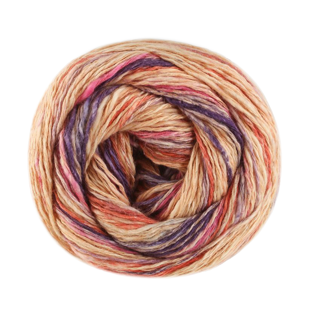 lana grossa gomitolo california - peach/rust/plum/pink (045) - 100gr (300mt) | 1pc