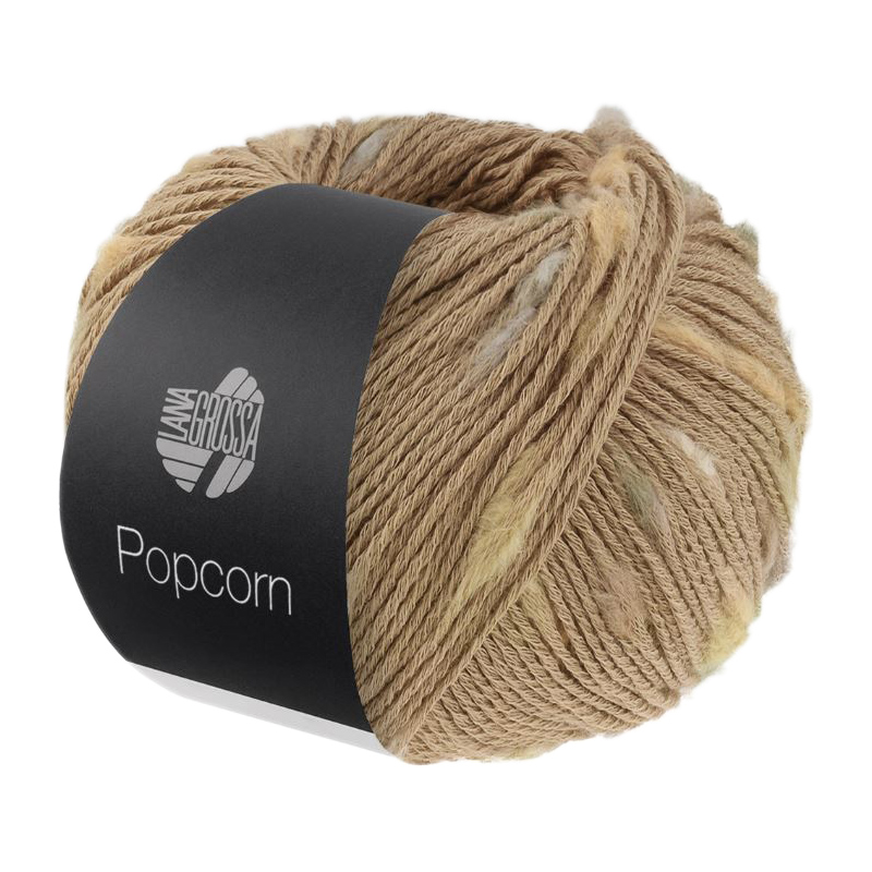 popcorn lana grossa - camel/beige/sand/gray (12) - 50gr (125mt) | 1pc