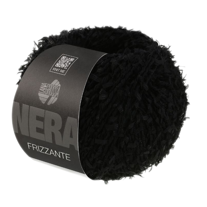frizzante lana grossa - black (5) - 50gr (105mt) | 1pc