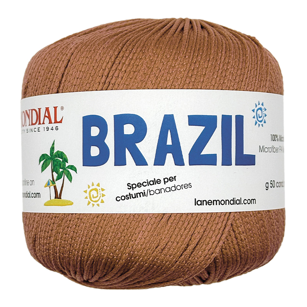 brazil mondial - brown (613) - 50gr (175mt) | 1pc