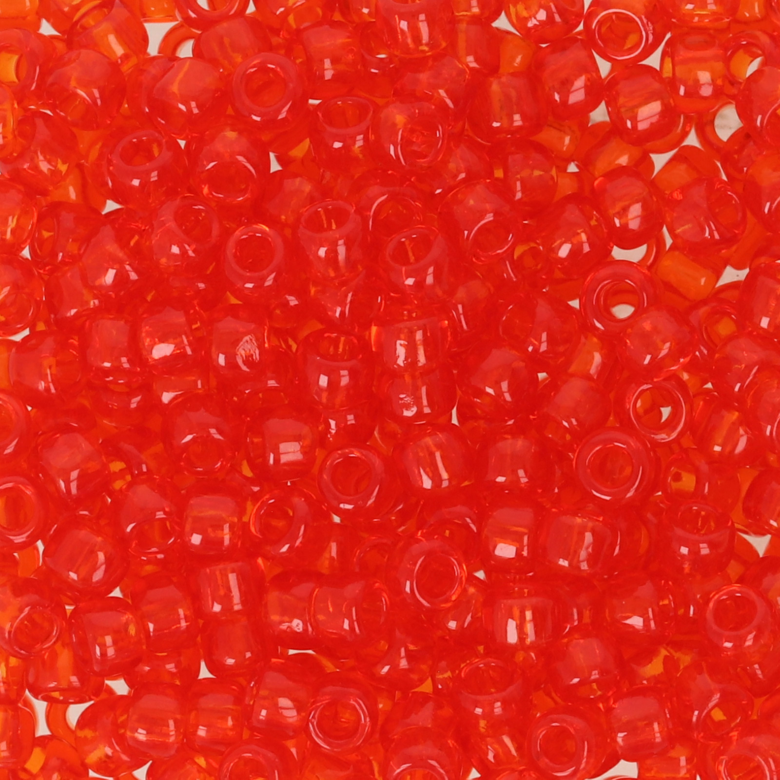 rocaille toho seed beads 8/0 transparent light siam ruby (5) | 10gr