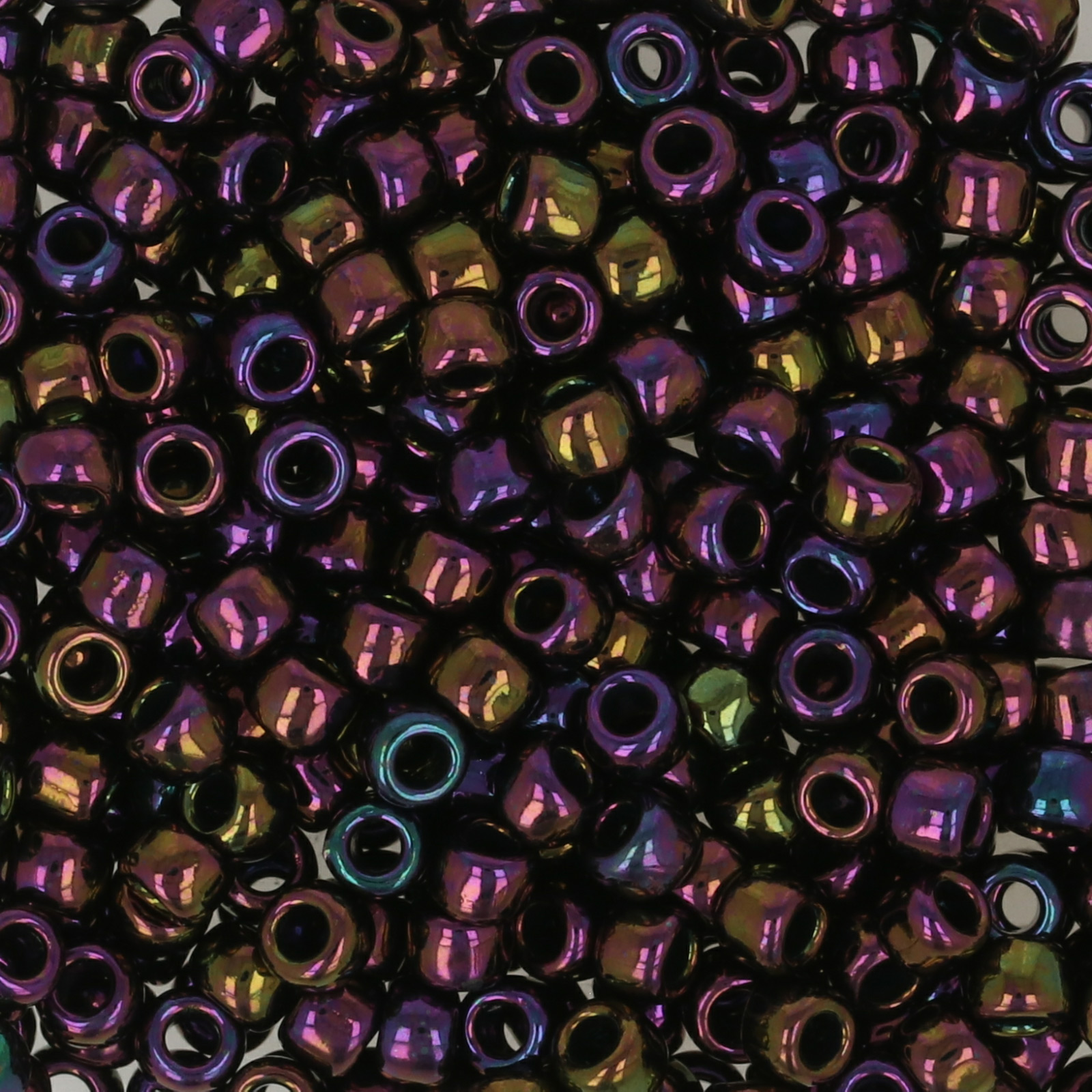 rocaille toho seed beads 8/0 - metallic iris purple (85) | 10gr