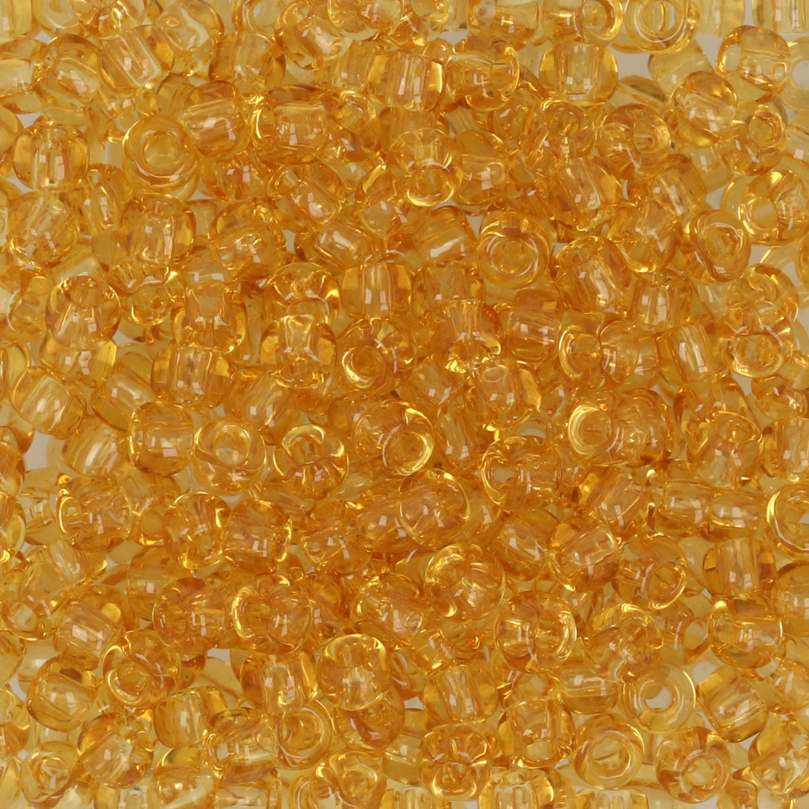 rocaille toho seed beads 8/0 light topaz (622) | 10gr