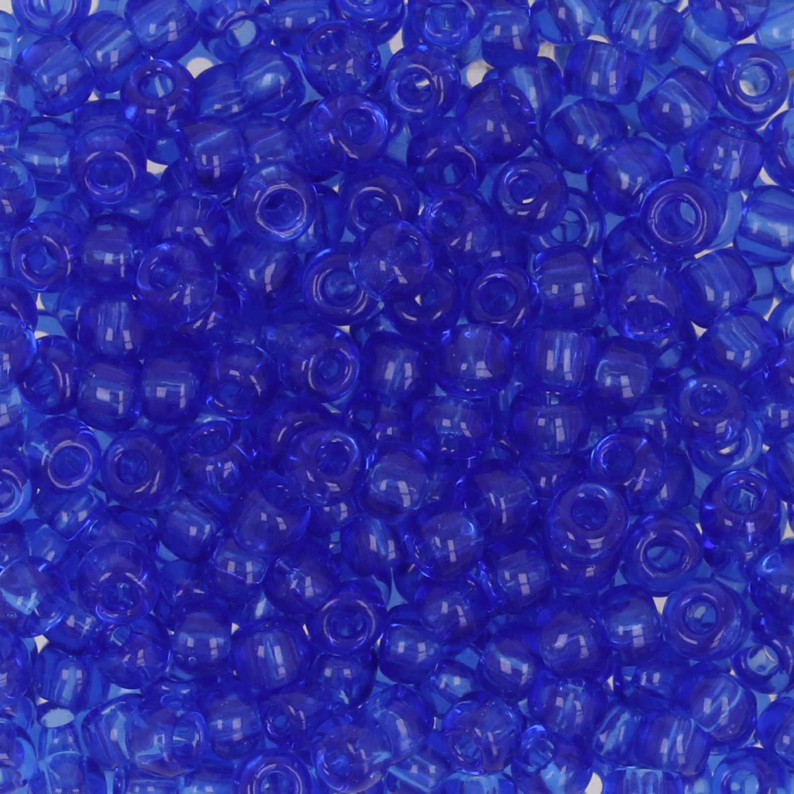 rocaille toho seed beads 8/0 transparent sapphire (942) | 10gr