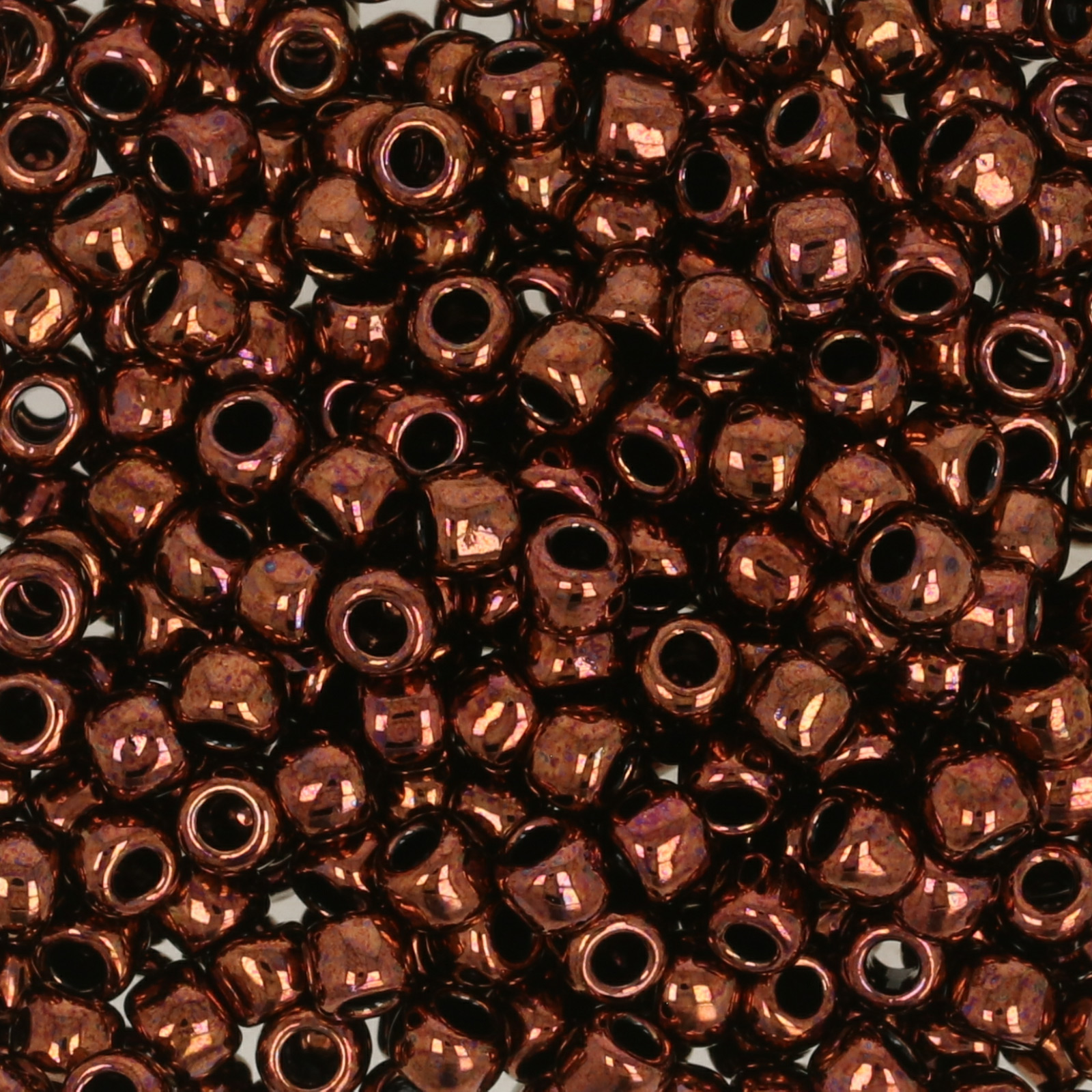 saatperlen toho 8/0 dark bronze (222) | 10gr