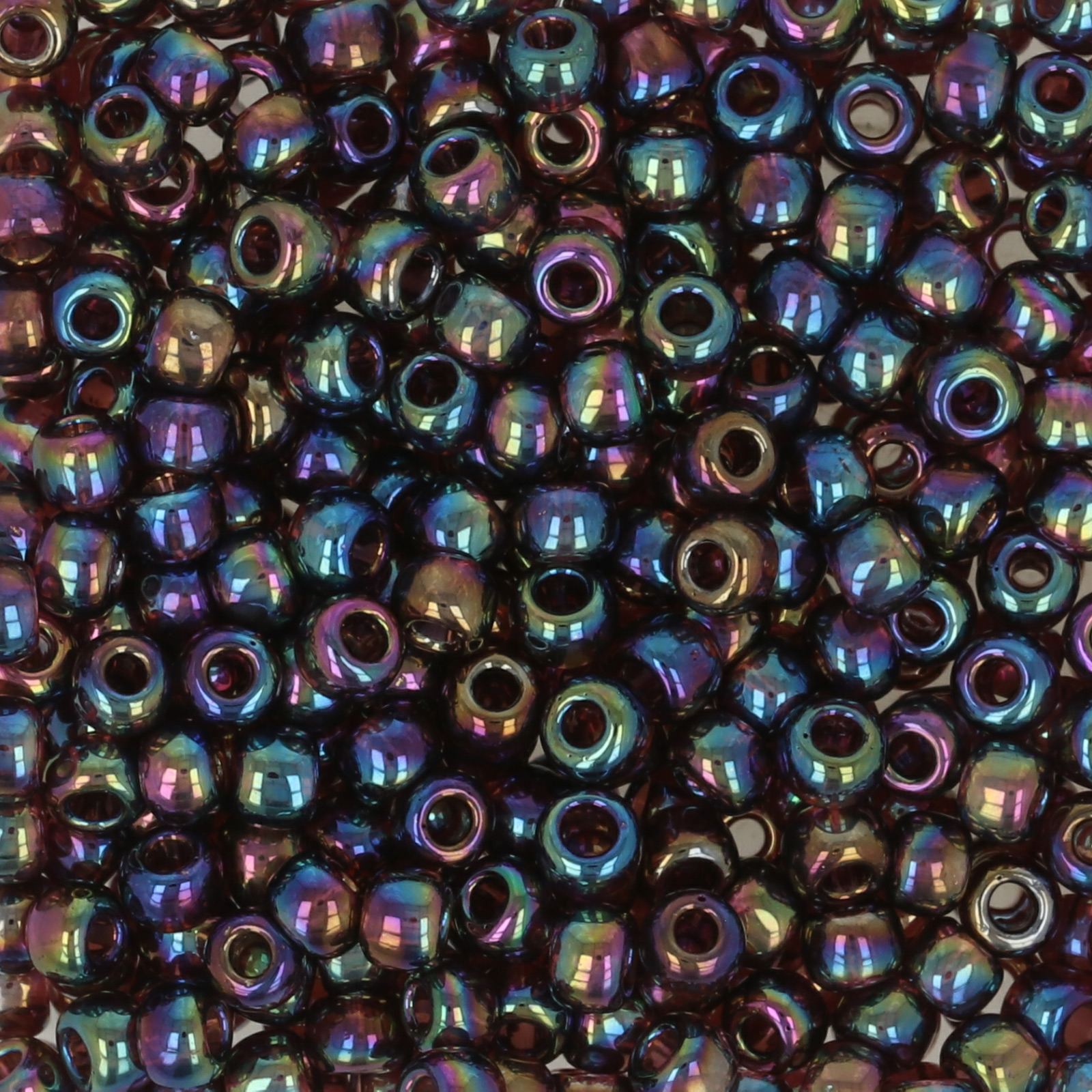 saatperlen toho 8/0 transparent rainbow amethyst (166c) | 10gr
