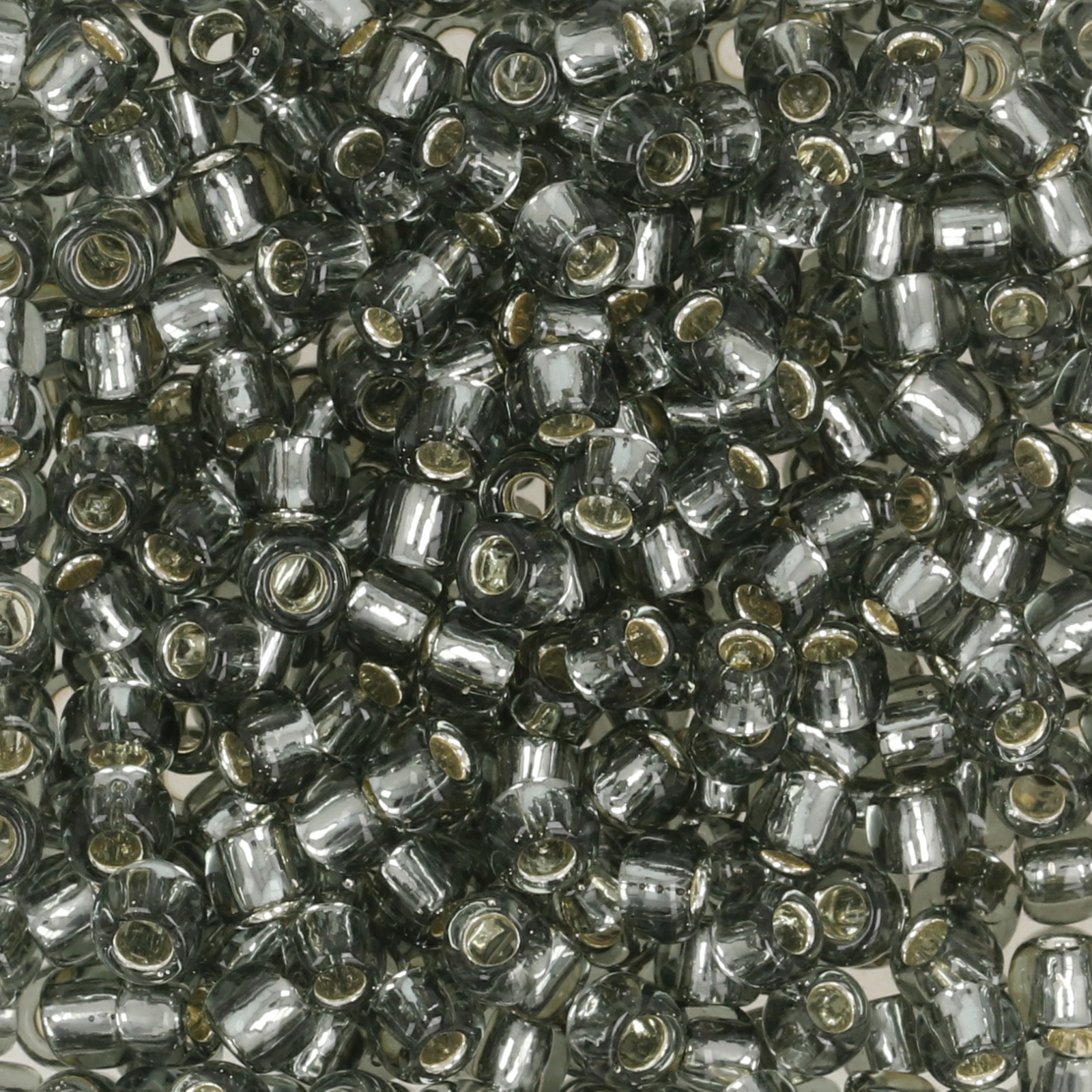 rocaille toho seed beads 8/0 - silver lined gray (29b) | 10gr