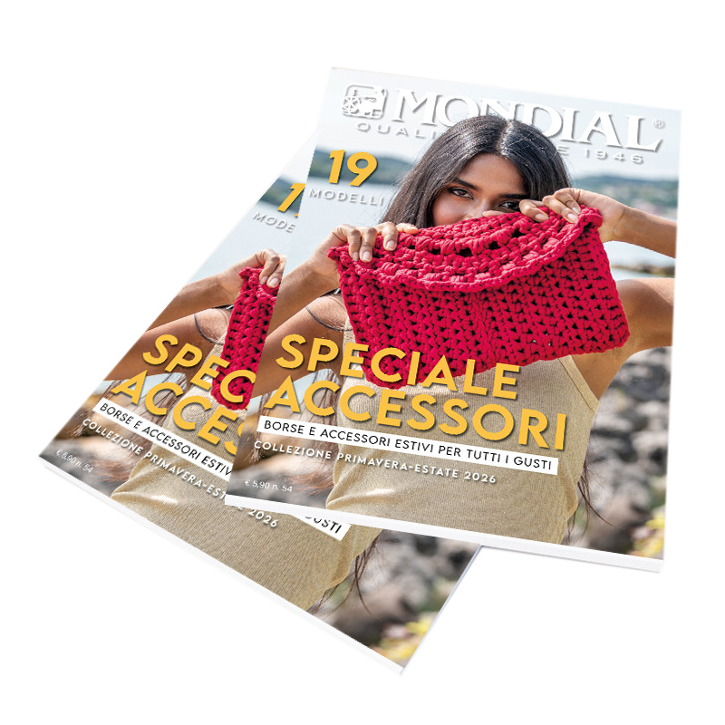 mondial magazine n°54 bags and accessories 2026 (italian) | 1pc