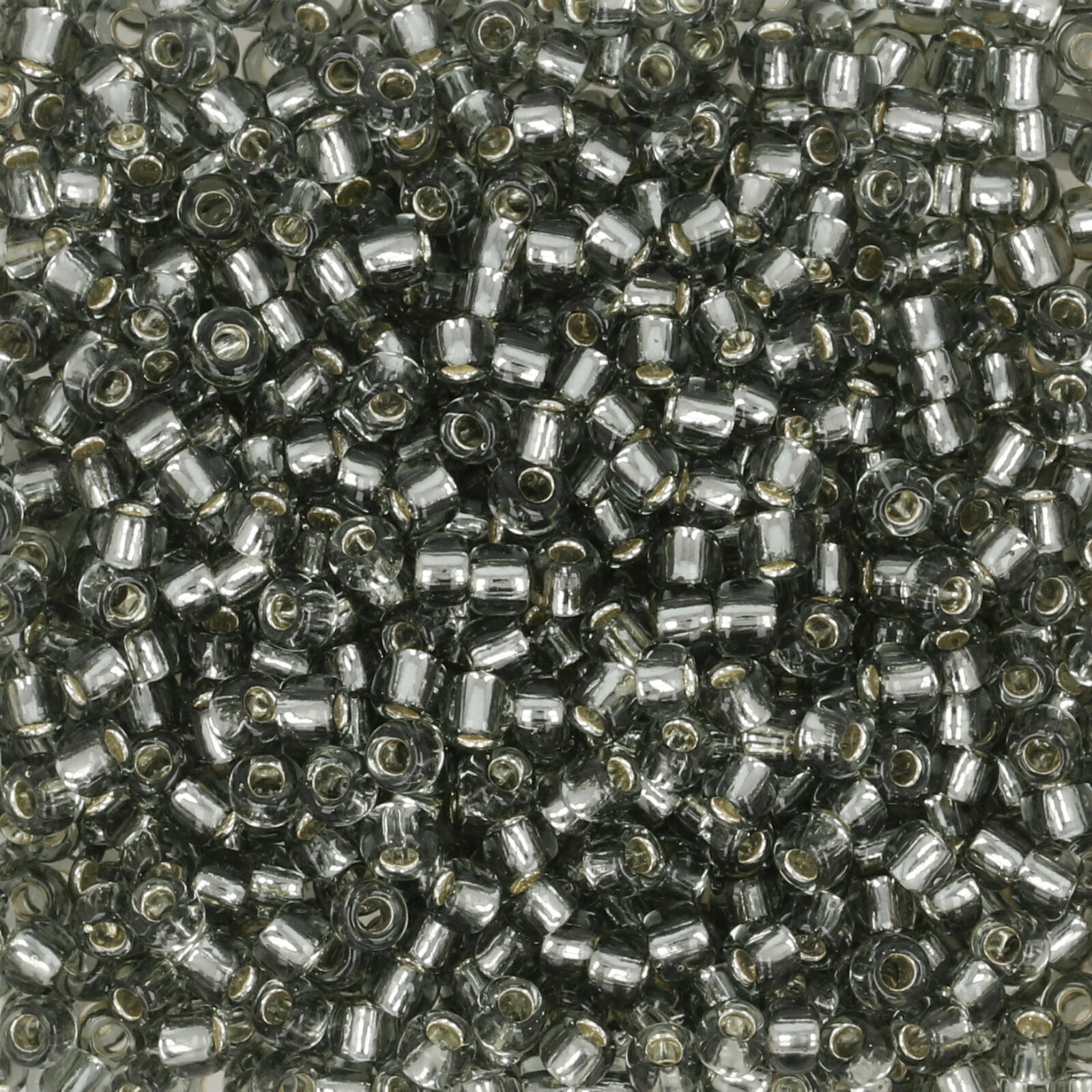 rocaille toho seed beads 11/0 - silver lined gray (29b) | 10gr