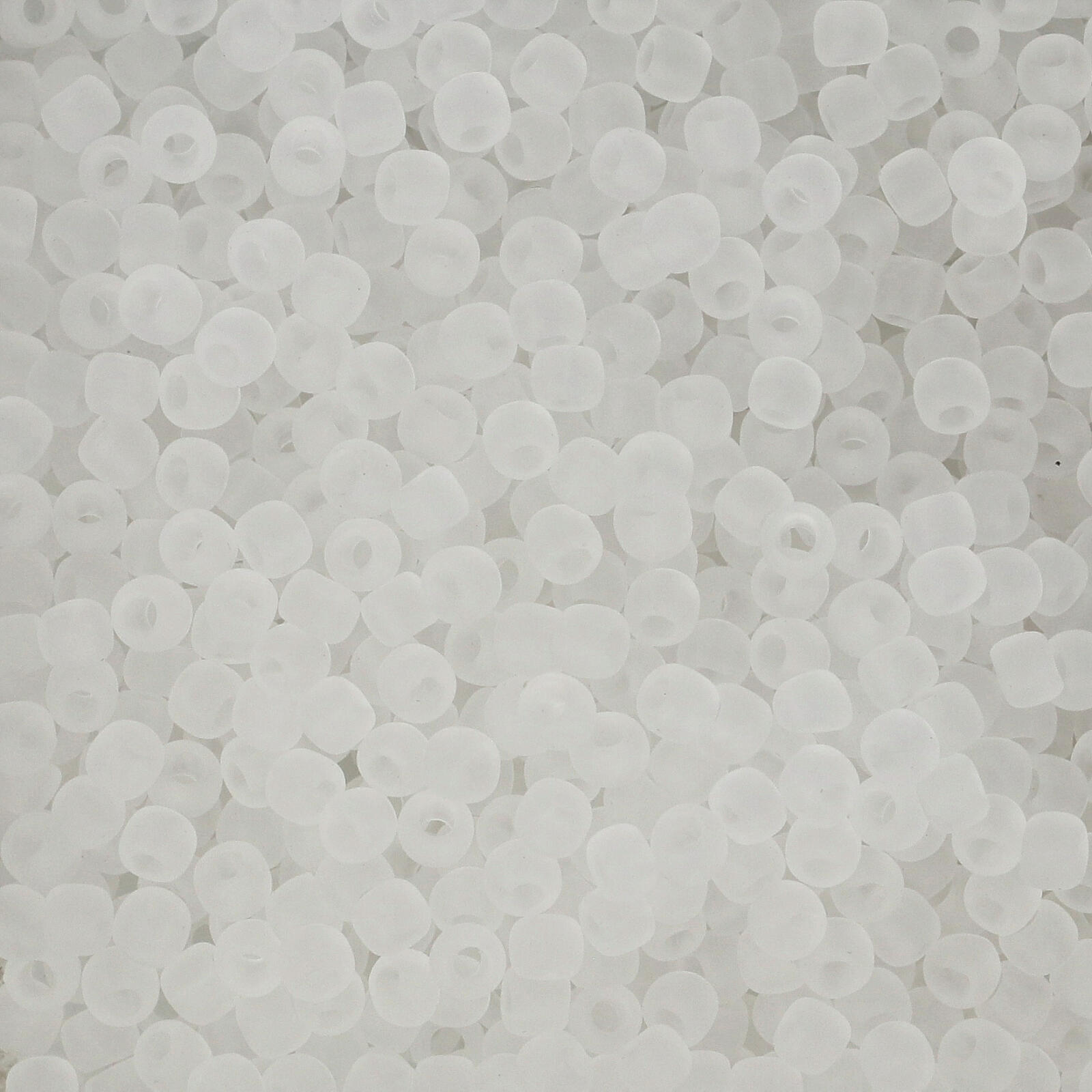 rocaille toho seed beads 11/0 - trasperent frosted crystal (1f) | 10gr
