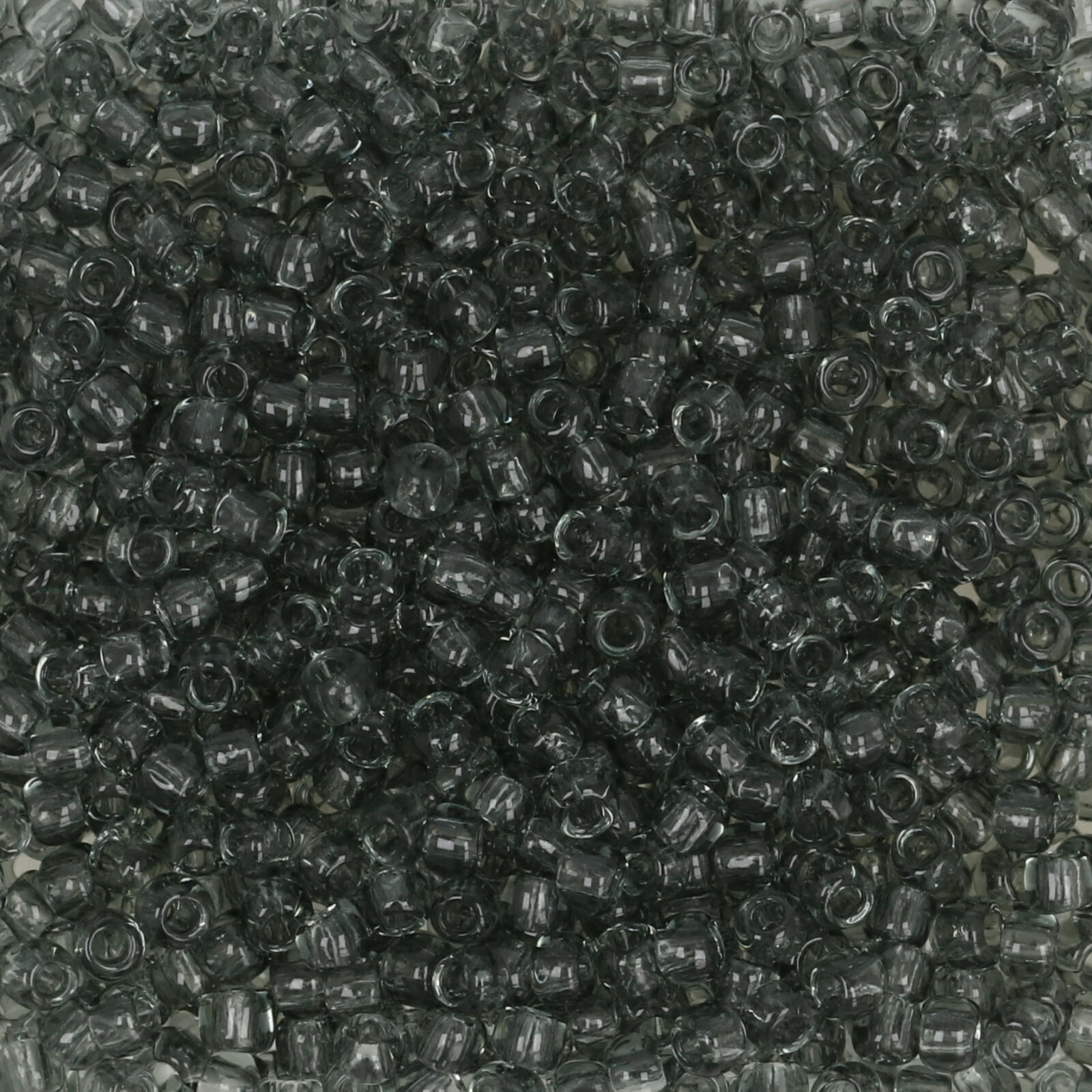rocaille toho seed beads 11/0 - trasperent black diamond (9) | 10gr