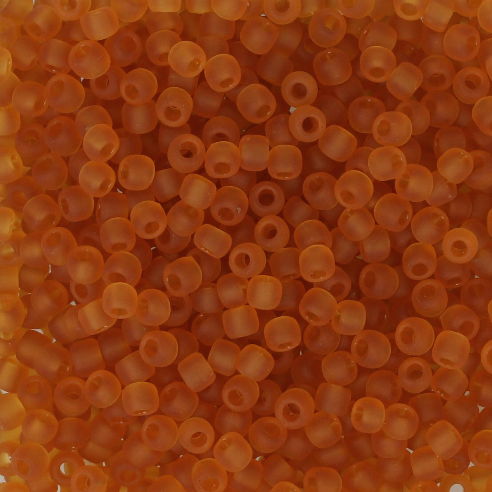 rocaille toho seed beads 11/0 - trasperent frosted dark topaz (2cf) | 10gr
