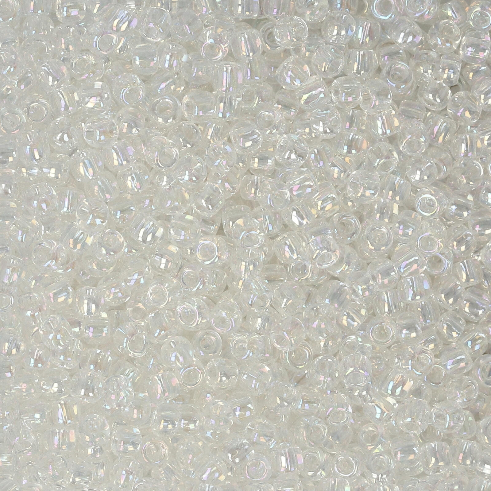 saatperlen toho 11/0 transparent rainbow crystal (161) | 10gr