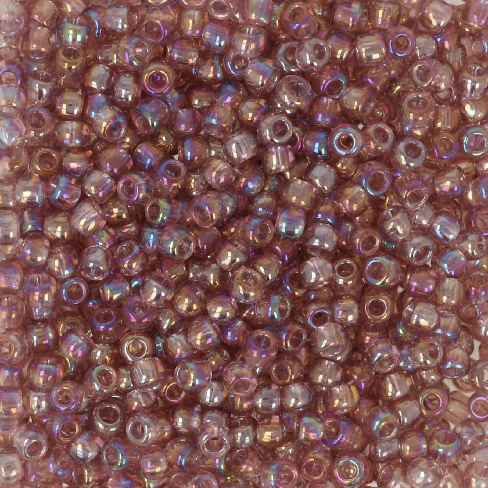 saatperlen toho 11/0 transparent rainbow light amethyst (166) | 10gr