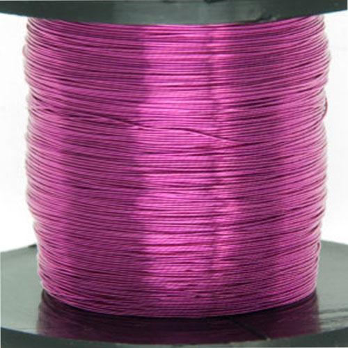violet copper craft wire - diameter 0,20mm - 175mt spool | 1pc