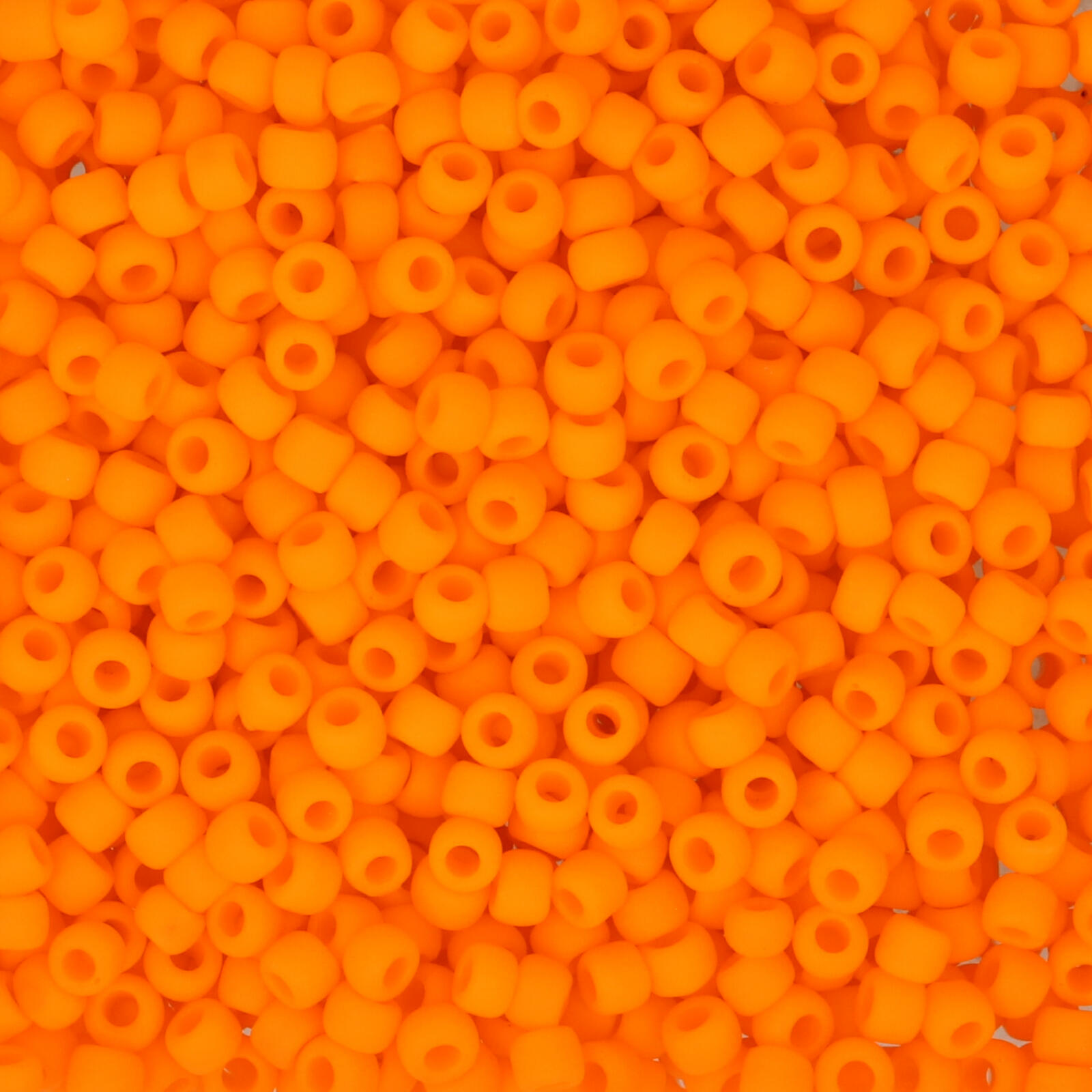 rocaille toho seed beads 11/0 - opaque frosted cantelope (42df) | 10gr