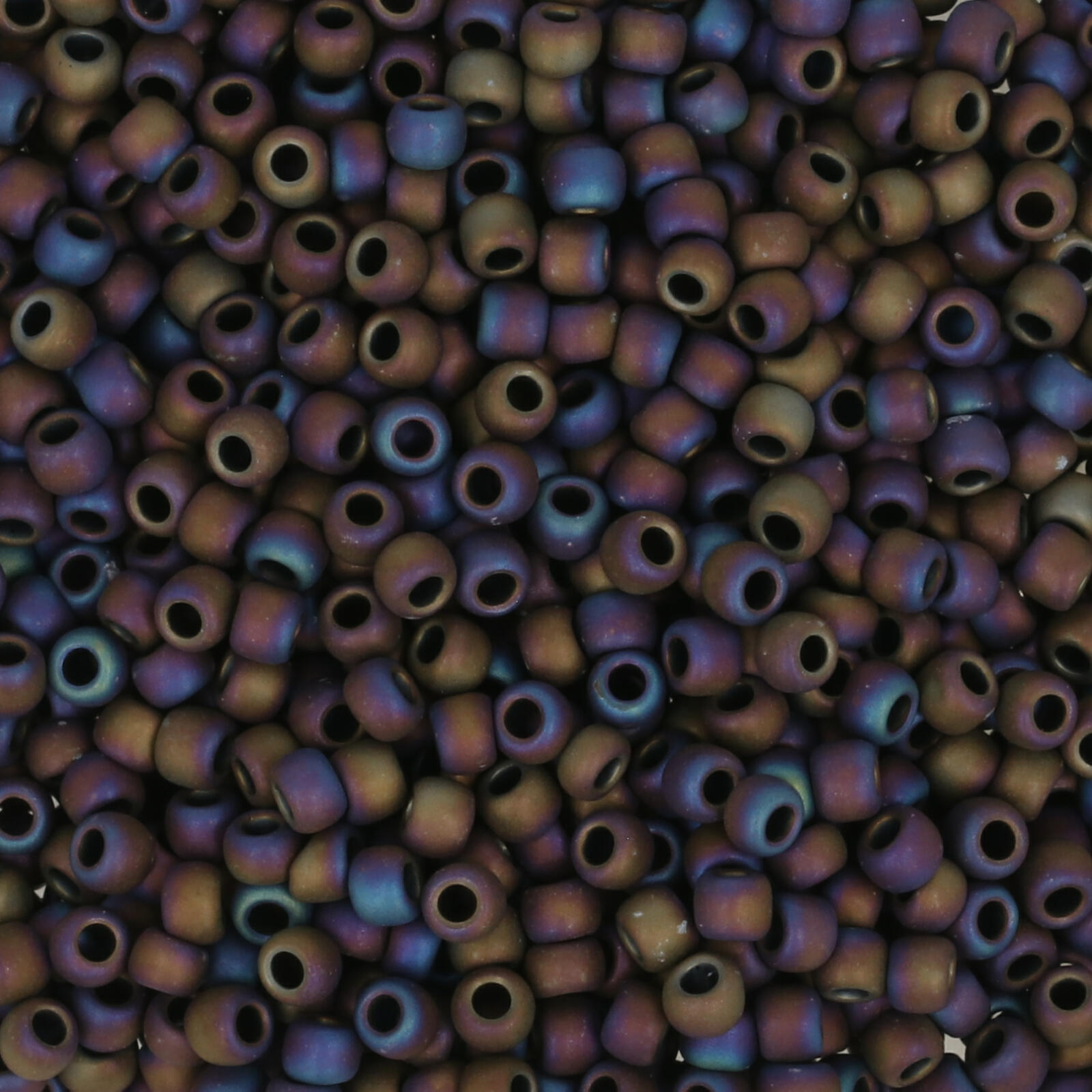 saatperlen toho 11/0 matte color iris purple (615) | 10gr