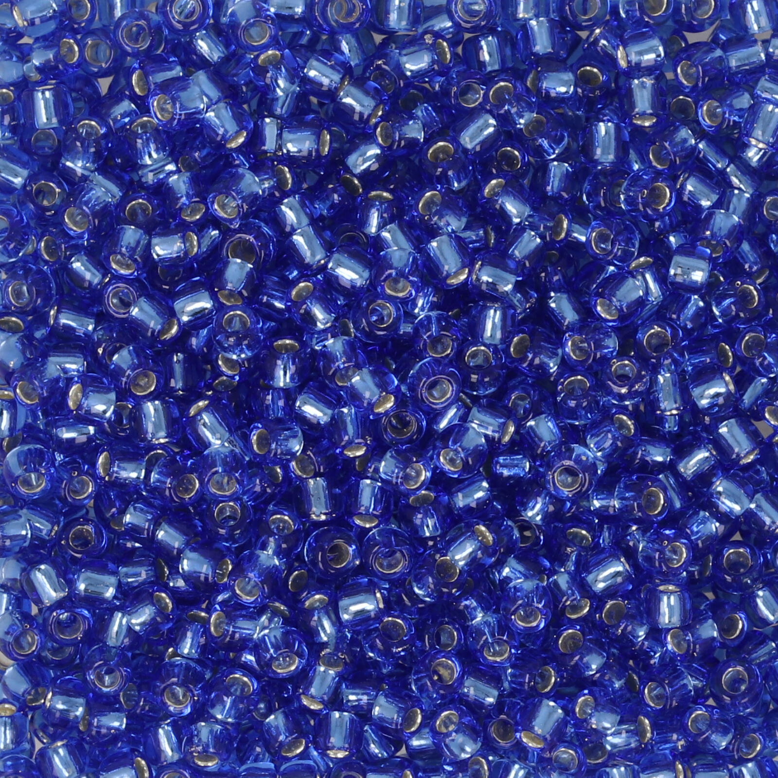 rocaille toho seed beads 11/0 - silver-lined sapphire (35) | 10gr